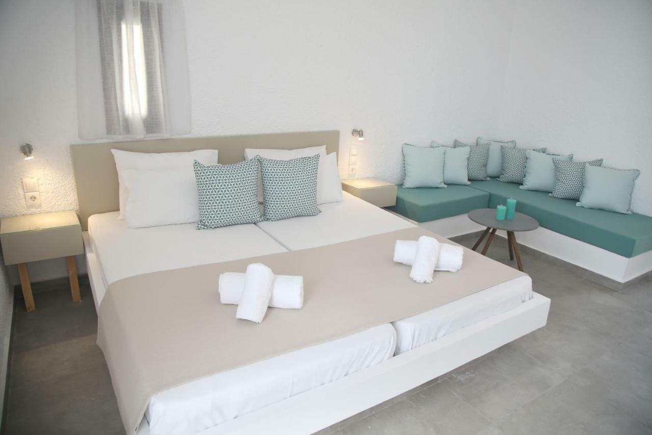 Blue Ocean Apartments Makrýgialos Екстериор снимка