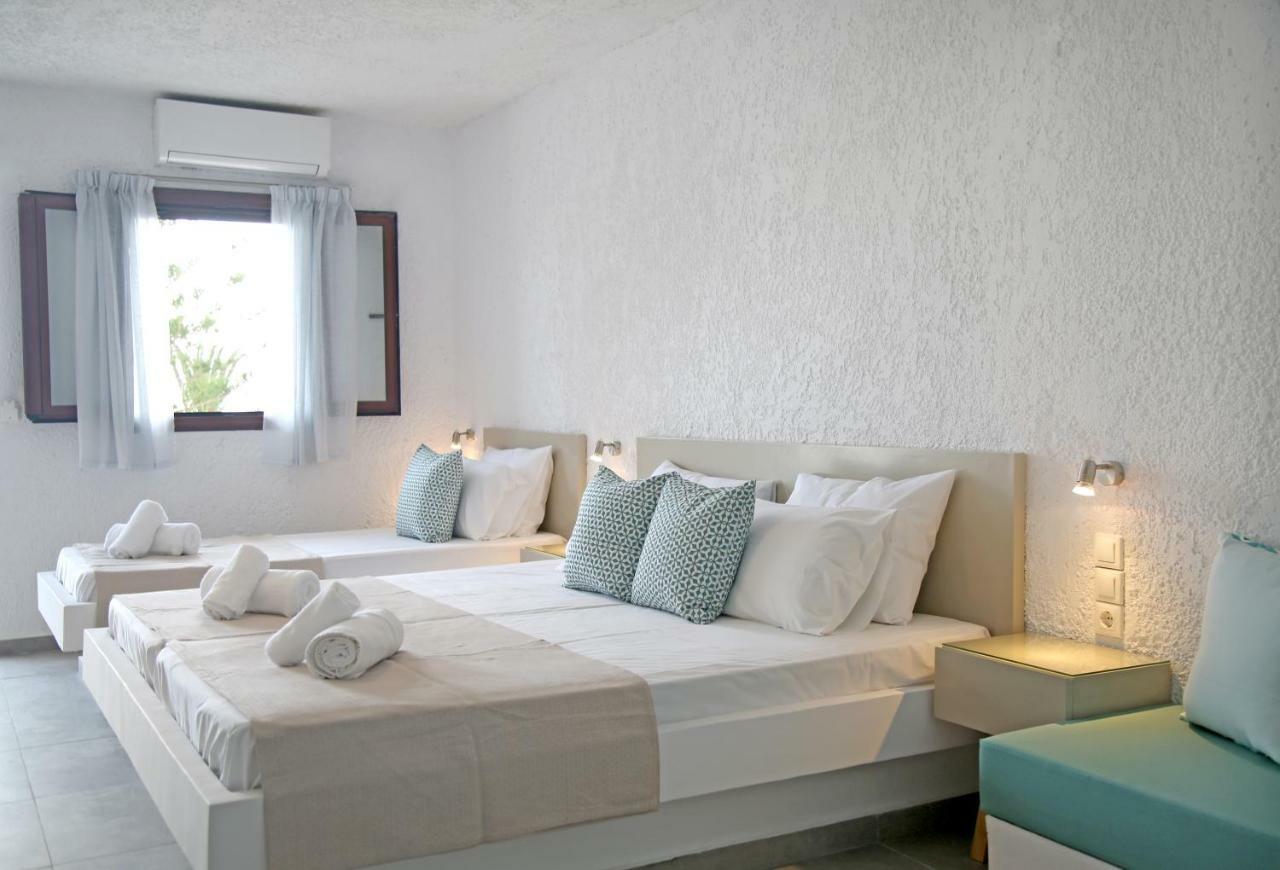 Blue Ocean Apartments Makrýgialos Екстериор снимка